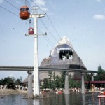 旧ロープウェイとドリームホルン